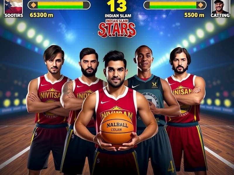 Indian Slam Stars Gameplay Screenshot